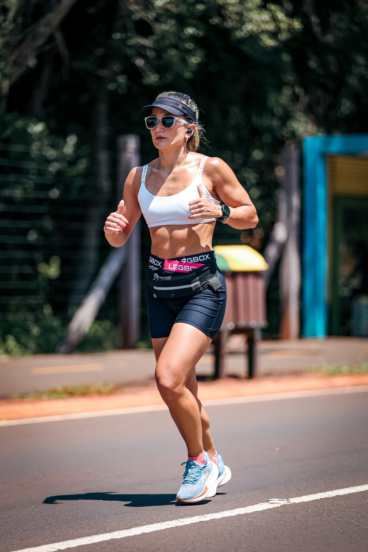 Kátia Wolff em ritmo de corrida